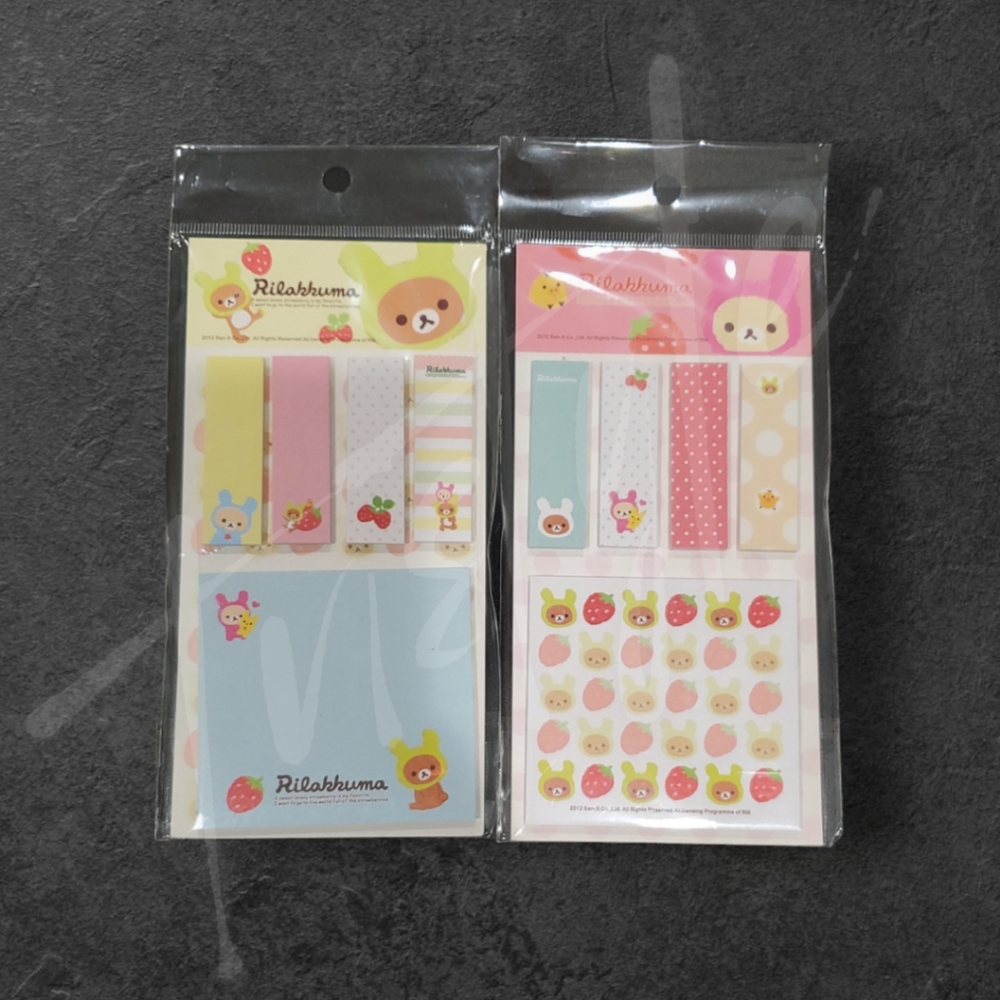 ⭐️LTD QTY⭐️ Rilakkuma Sticky Notes Bundle - Picture 3 of 4